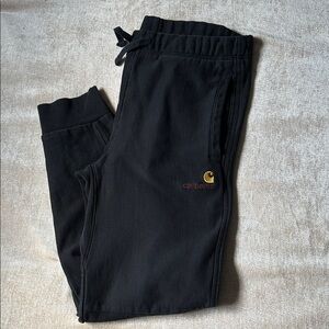 Carhartt Black Sweatpants/ Joggers with Logo